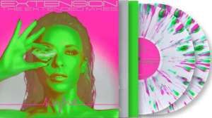 Kylie Minogue - Extension (the Extended Mixes) (Neon Green & Pink Splatter LP) - Image 2