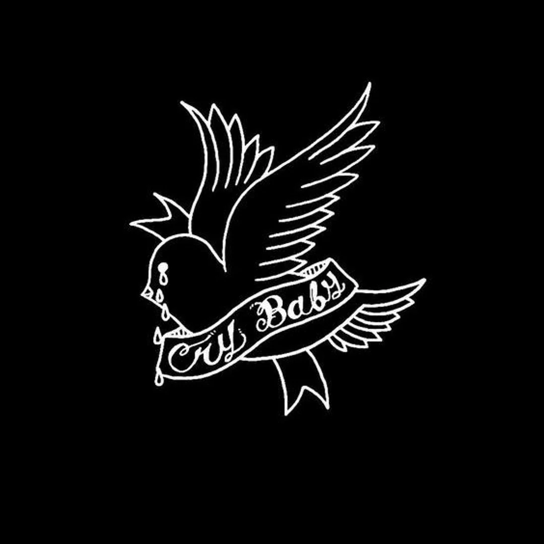 Lil Peep - Crybaby (10th Anniversary Edition) (Black inside White inside Clear Vinyl 12") - Image 2