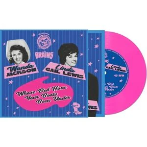Linda Gail & Stellar Corpses Wanda Jackson - (Pink)Whose Bed Have Your Boots Been Under ? (LP) - Image 2