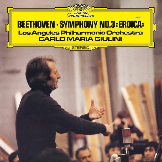 Los Angeles Philharmonic Orchestra & Carlo Maria Giulini - Beethoven: Symphony No. 3 in E-Flat Major, Op. 55 (LP) - Image 2