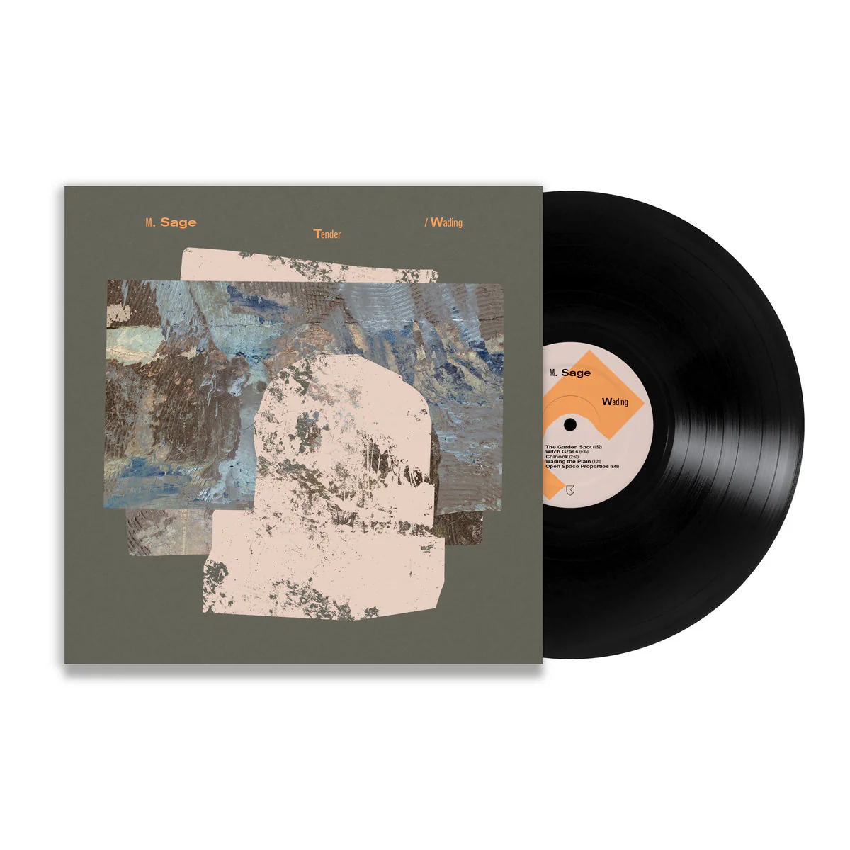 M. Sage - Tender / Wading (LP) - Image 3