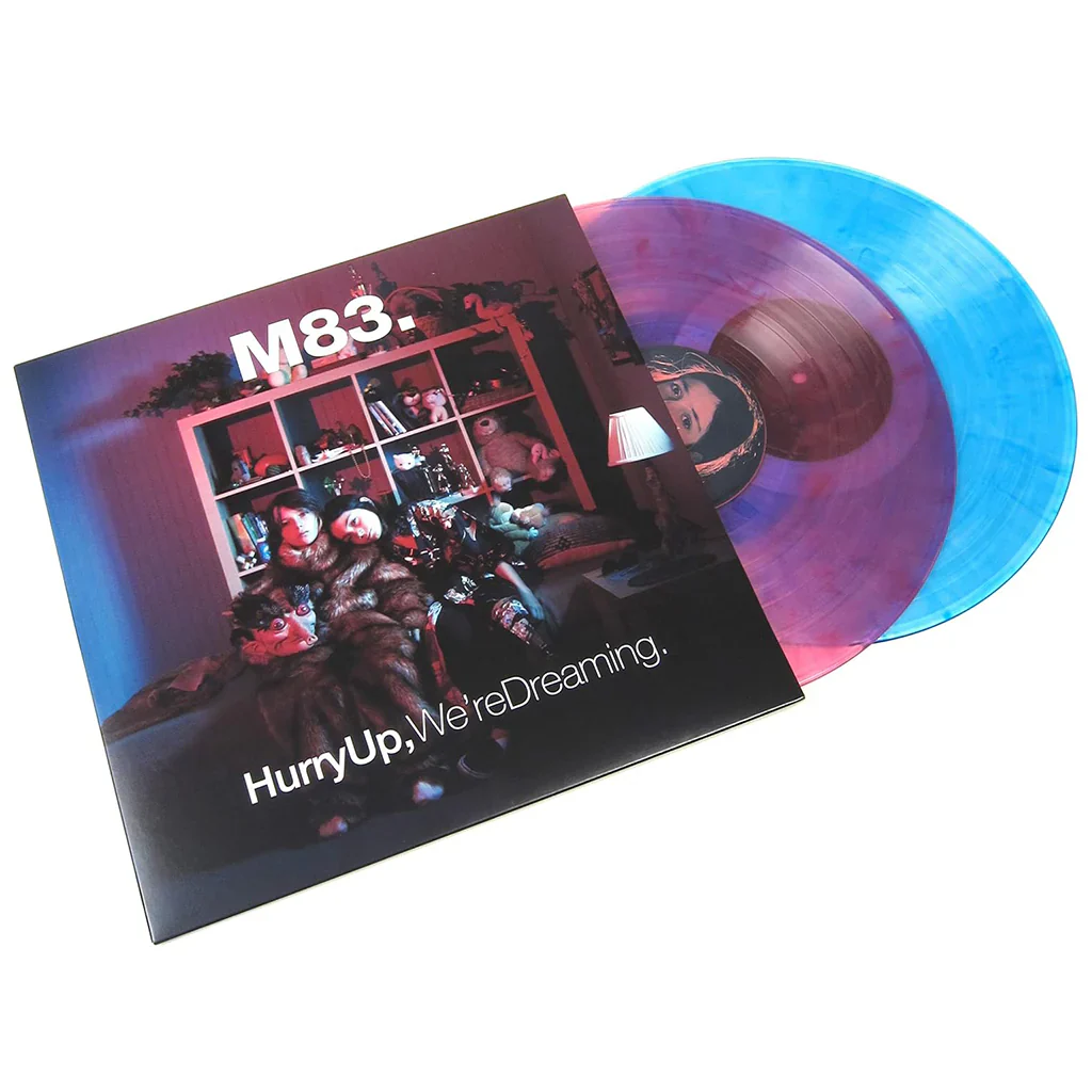 M83 - Hurry up were dreaming (15th Anniversary Deluxe Edition) (Clear Pink & Clear Blue Vinyl LP) - Image 2