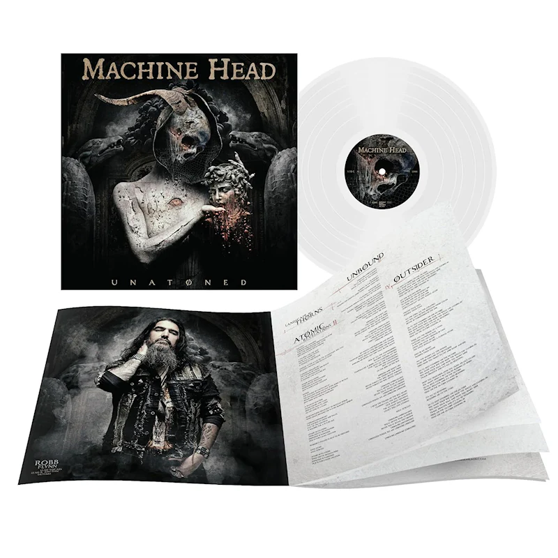 Machine Head - Unatoned (Clear Vinyl LP)