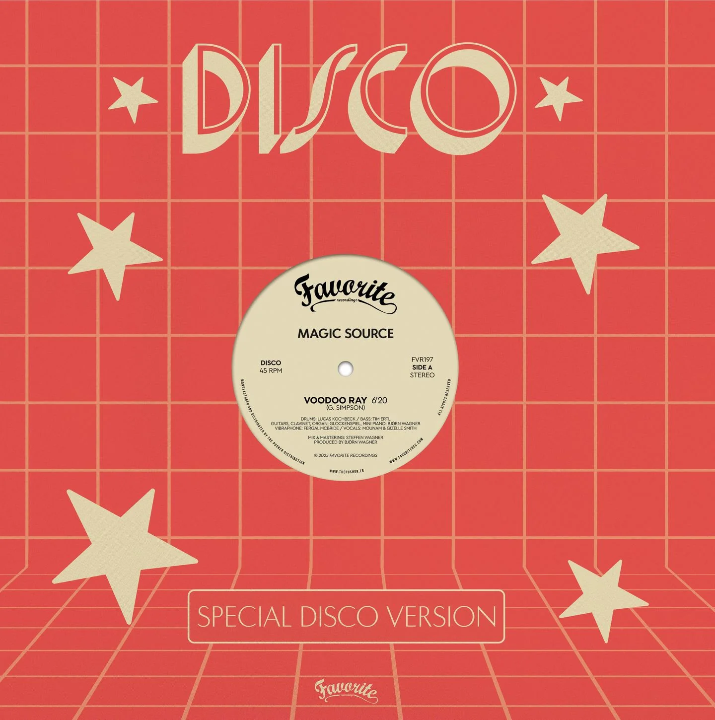 Magic Source - Voodoo Ray / Interplanetary Bounce (12")