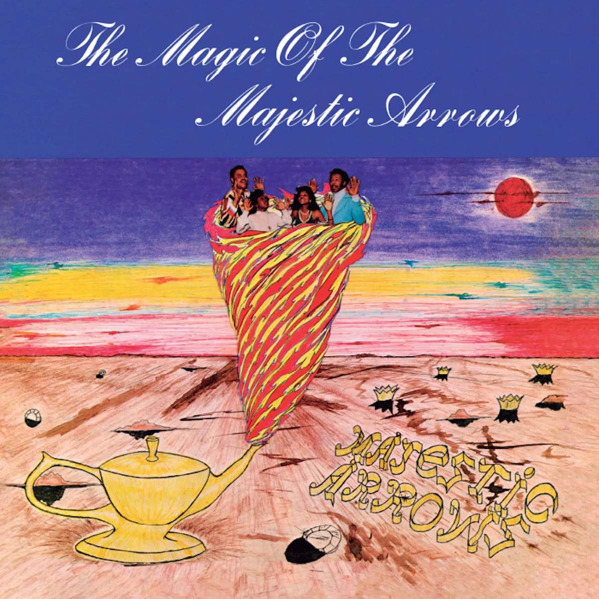 Majestic Arrows - The Magic Of The Majestic Arrows (Opaque Sky Blue LP) - Image 2