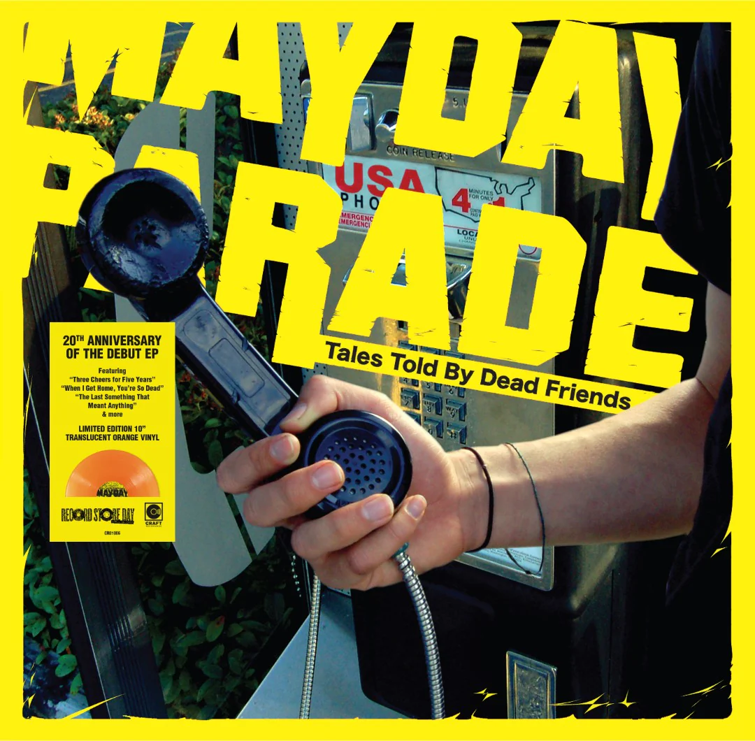 Mayday Parade - Tales Told By Dead Friends (20th Anniversary Edition) (80-110g Translucent Orange Crush Vinyl 10") - Image 2