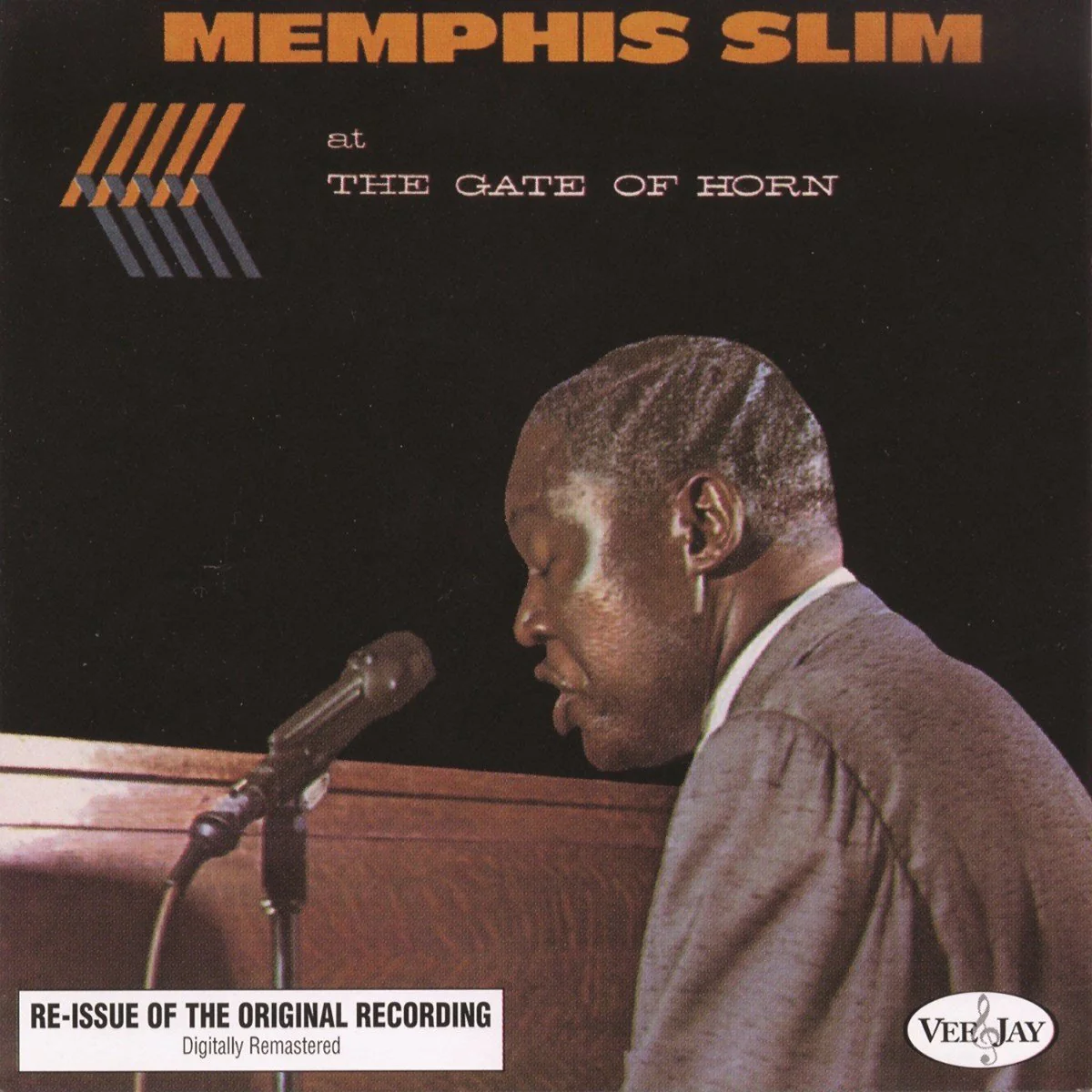 Memphis Slim - At The Gate Of Horn (LP) - Image 2