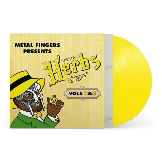 Mf Doom - Metal Fingers Presents: Special Herbs Vols 3 & 4 (Yellow Vinyl LP) - Image 2