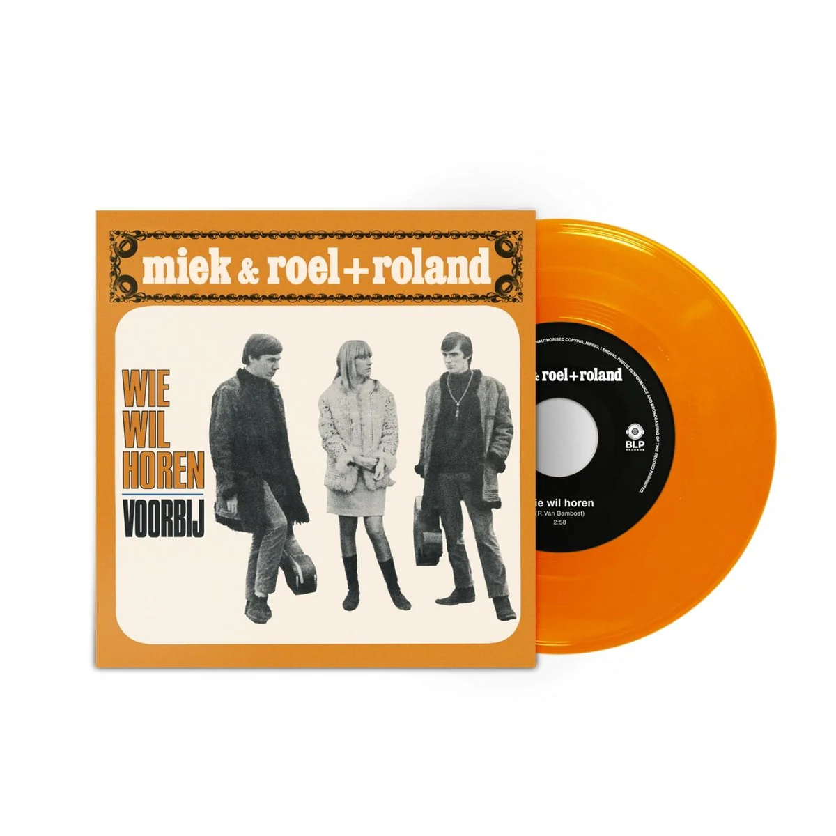 Miek & Roel + Roland - Wie Wil Horen (Orange Vinyl)