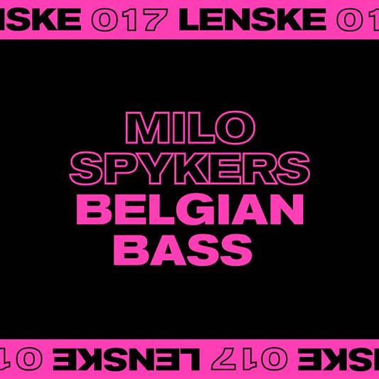 Milo Spykers - Belgian Bass EP (Clear Coloured 12") - Image 2