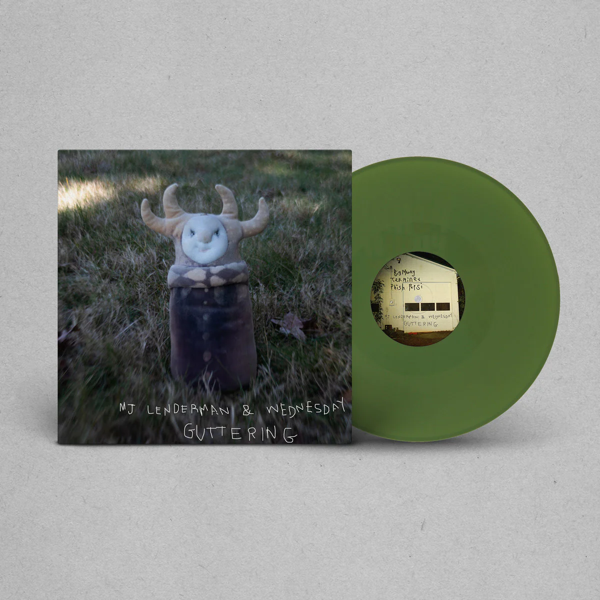 MJ Lenderman & Wednesday - Guttering (Olive Green Vinyl LP) - Image 2