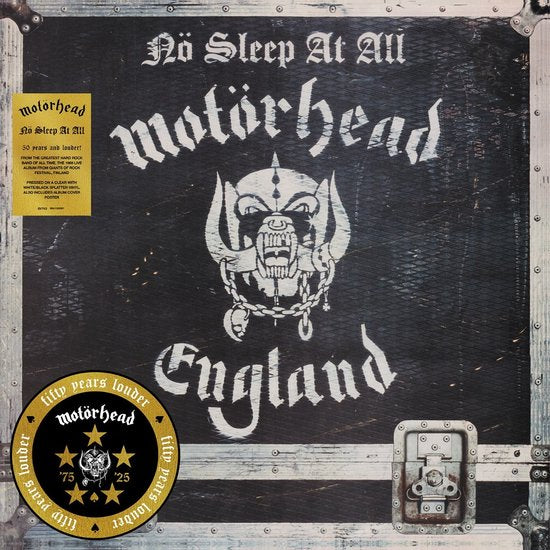 Motörhead - No Sleep At All (50th Anniversary Edition) (Coloured  LP) - Image 2