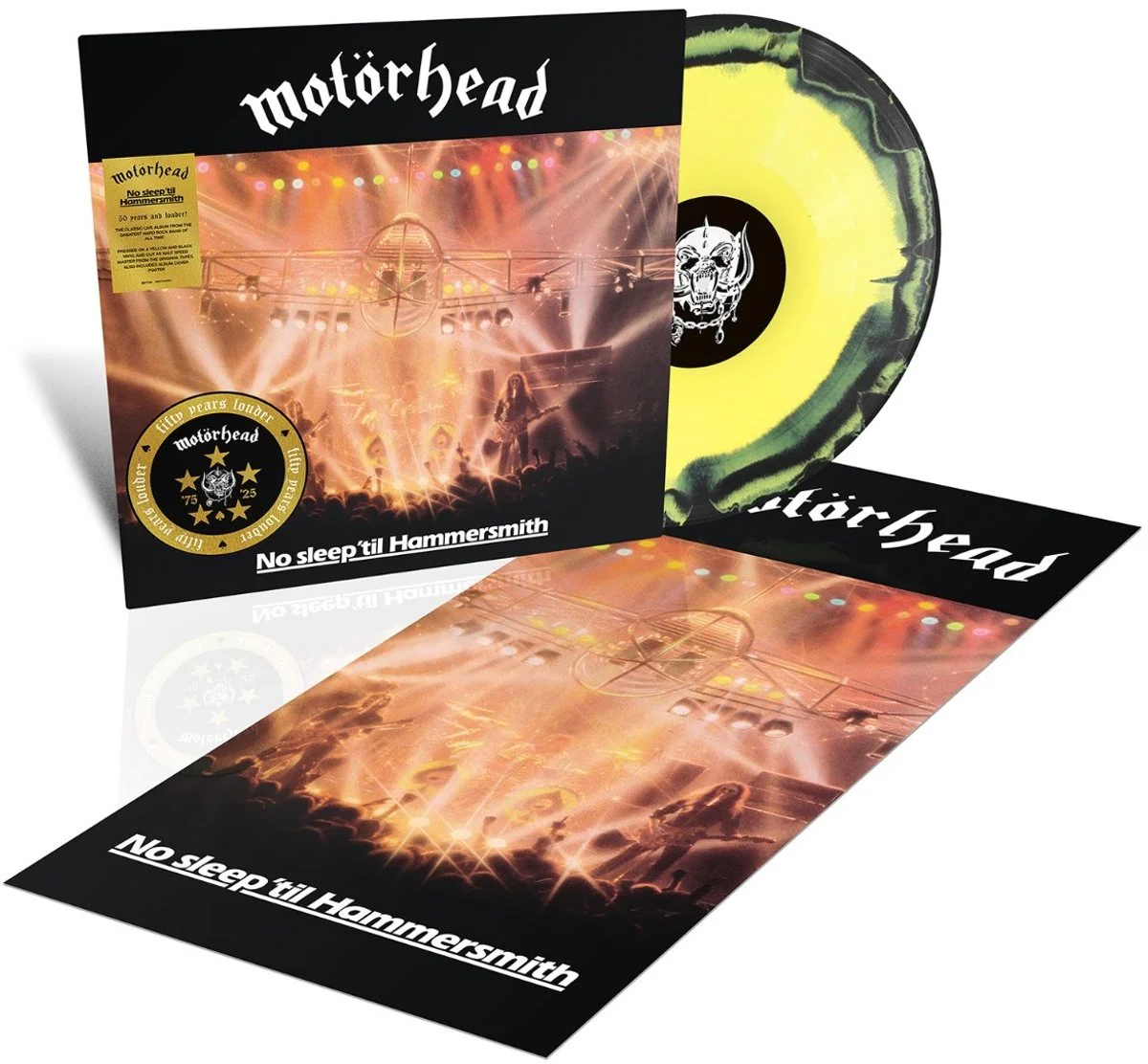 Motörhead - No Sleep 'Til Hammersmith (Live) (50th Anniversary Edition) (Coloured  LP) - Image 3