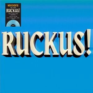 Movements - Ruckus! (Blue And White LP) - Image 2