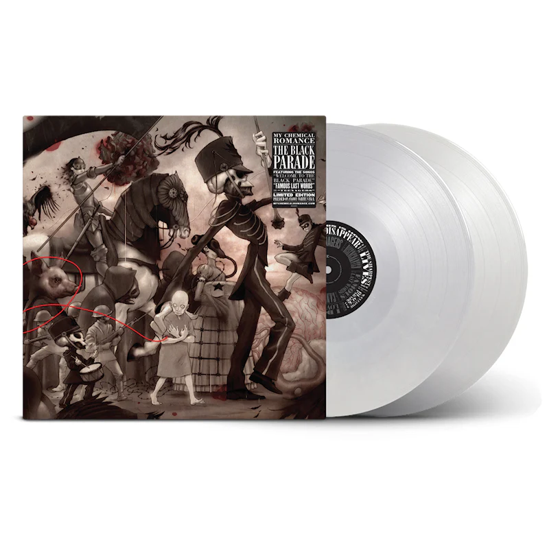 My Chemical Romance - The Black Parade  (Snowy White Vinyl LP)
