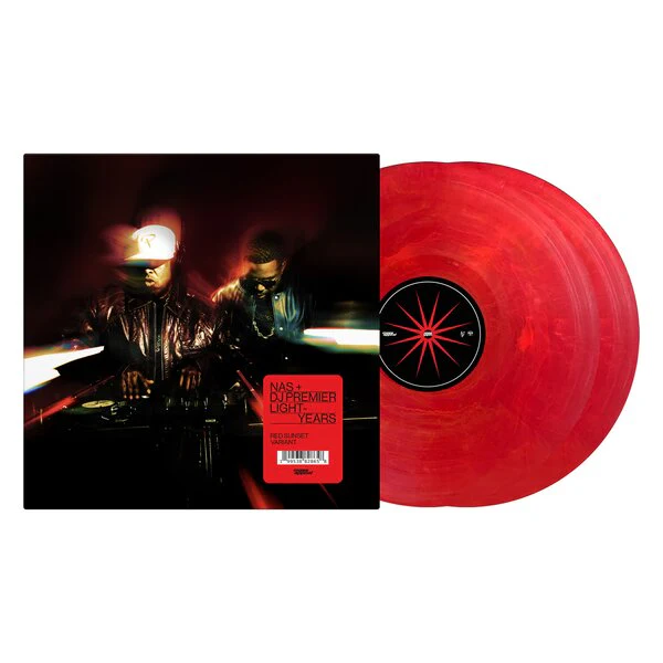 Nas & Dj Premier - Light-Years (Red Vinyl LP)