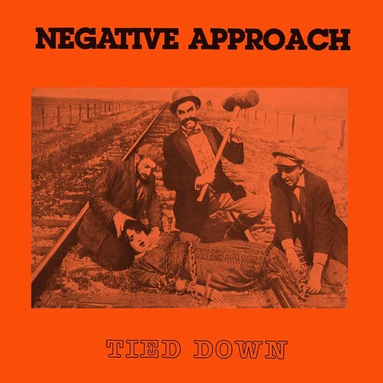 Negative Approach - Tied Down (Orange Vinyl LP) - Image 2