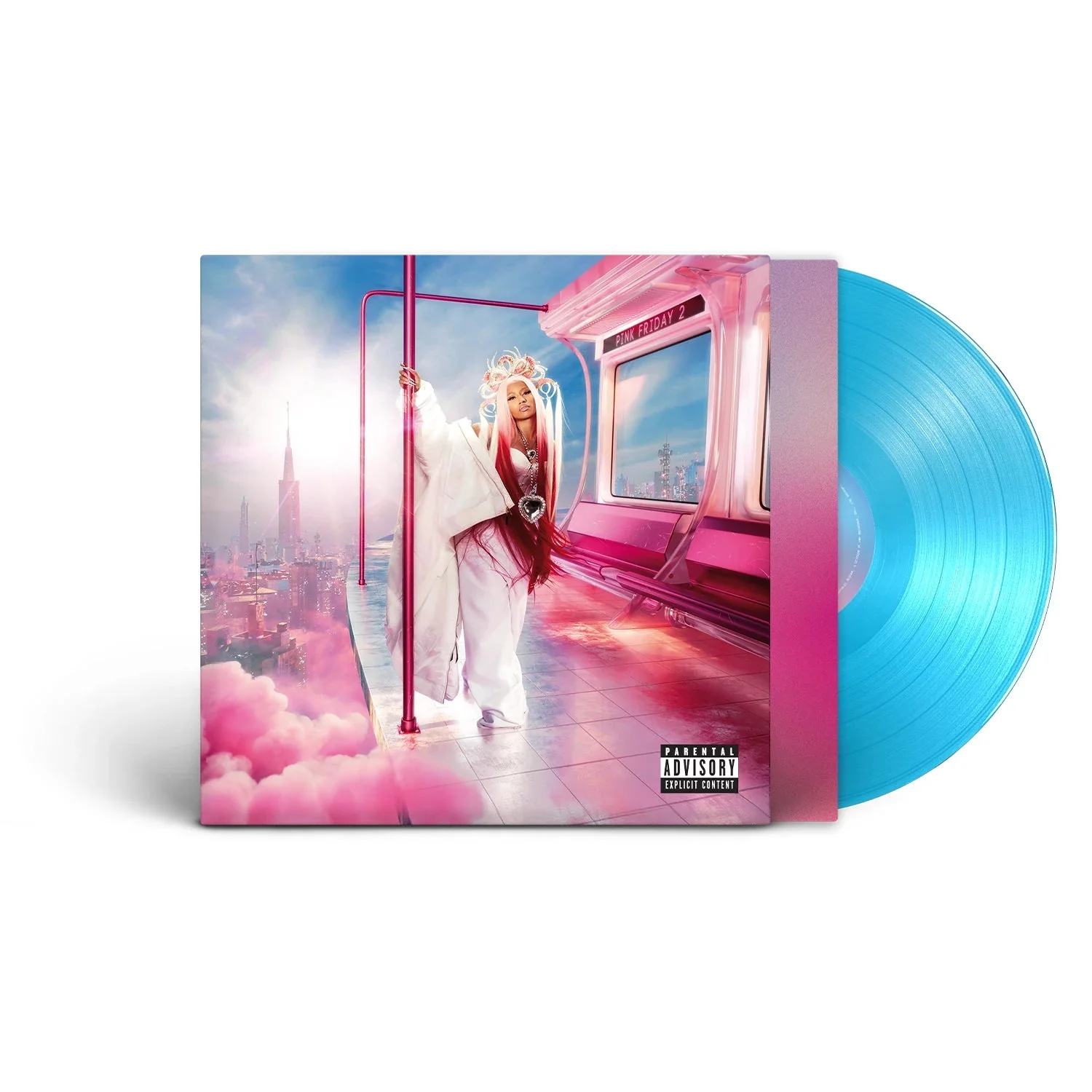 Nicki Minaj - Pink Friday 2 (Electric Blue Vinyl) - Image 2