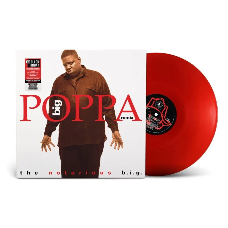 Notorious B.I.G. - Big Poppa (Remix) (Red Vinyl LP) - Image 2