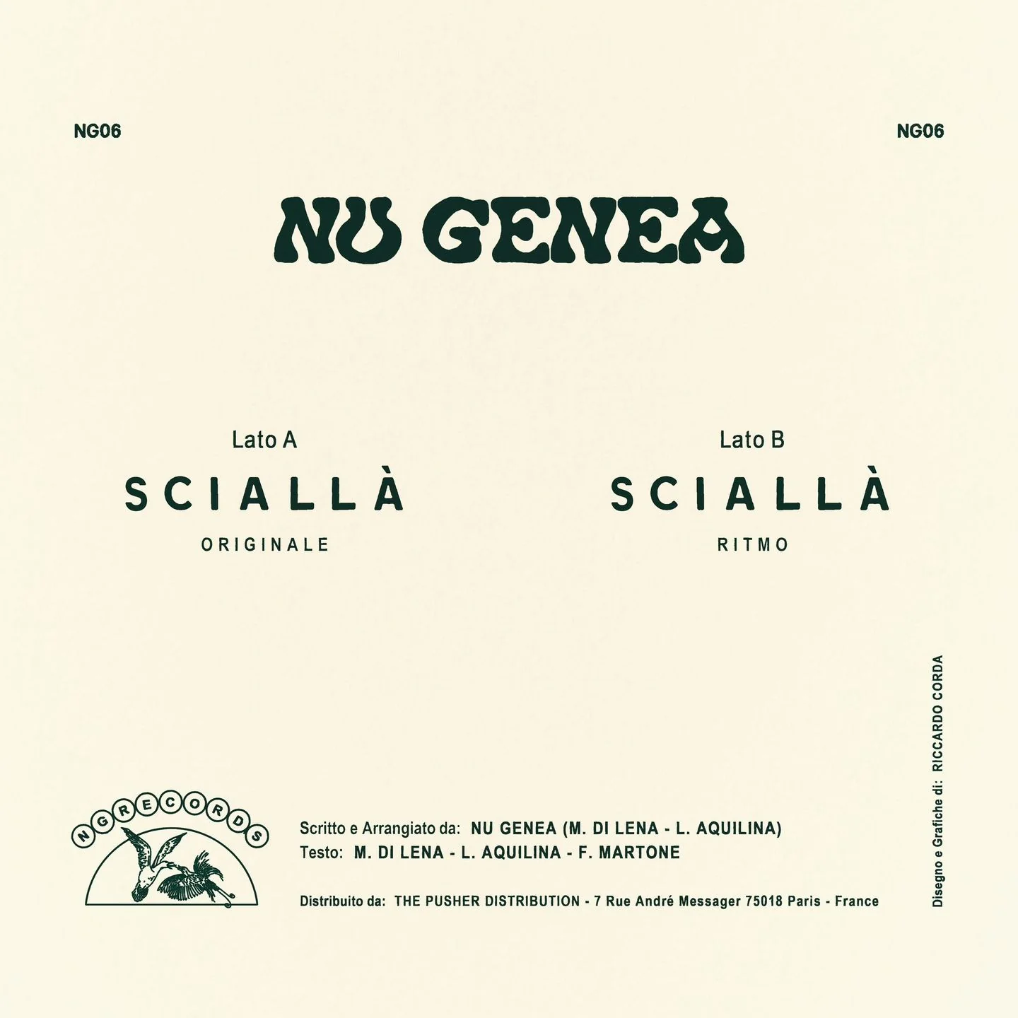 Nu Genea - Sciallà (7") - Image 2