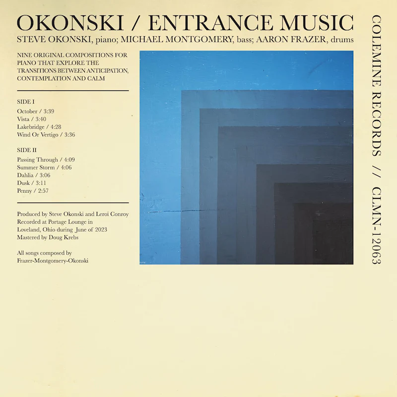 Okonski - Entrance music (Orange / Black Swirl Coloured LP) - Image 2