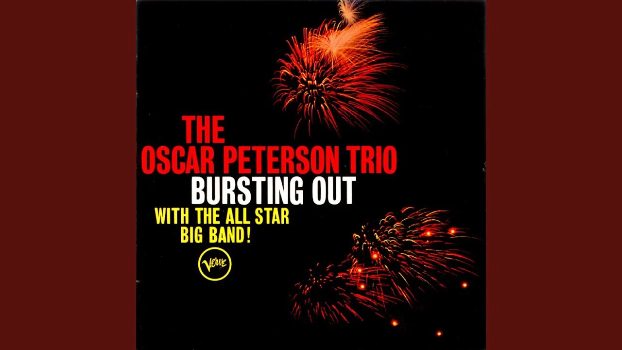 Oscar Peterson - Bursting Out With The All-Star Big Band (LP) - Image 2