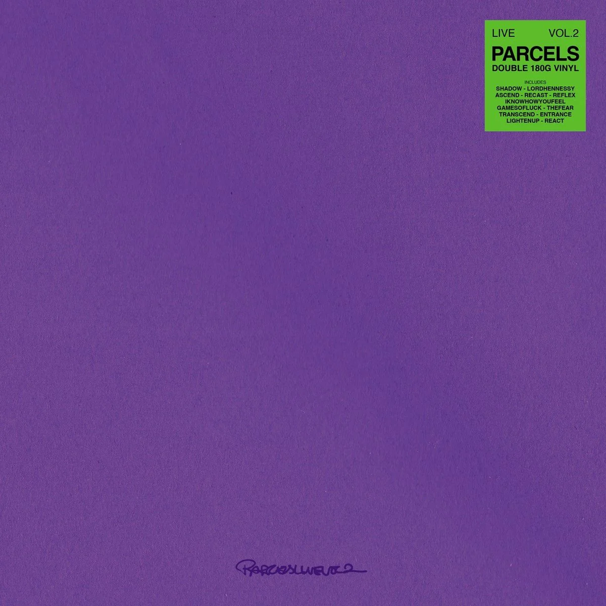 Parcels - Live Volume 2 (LP)