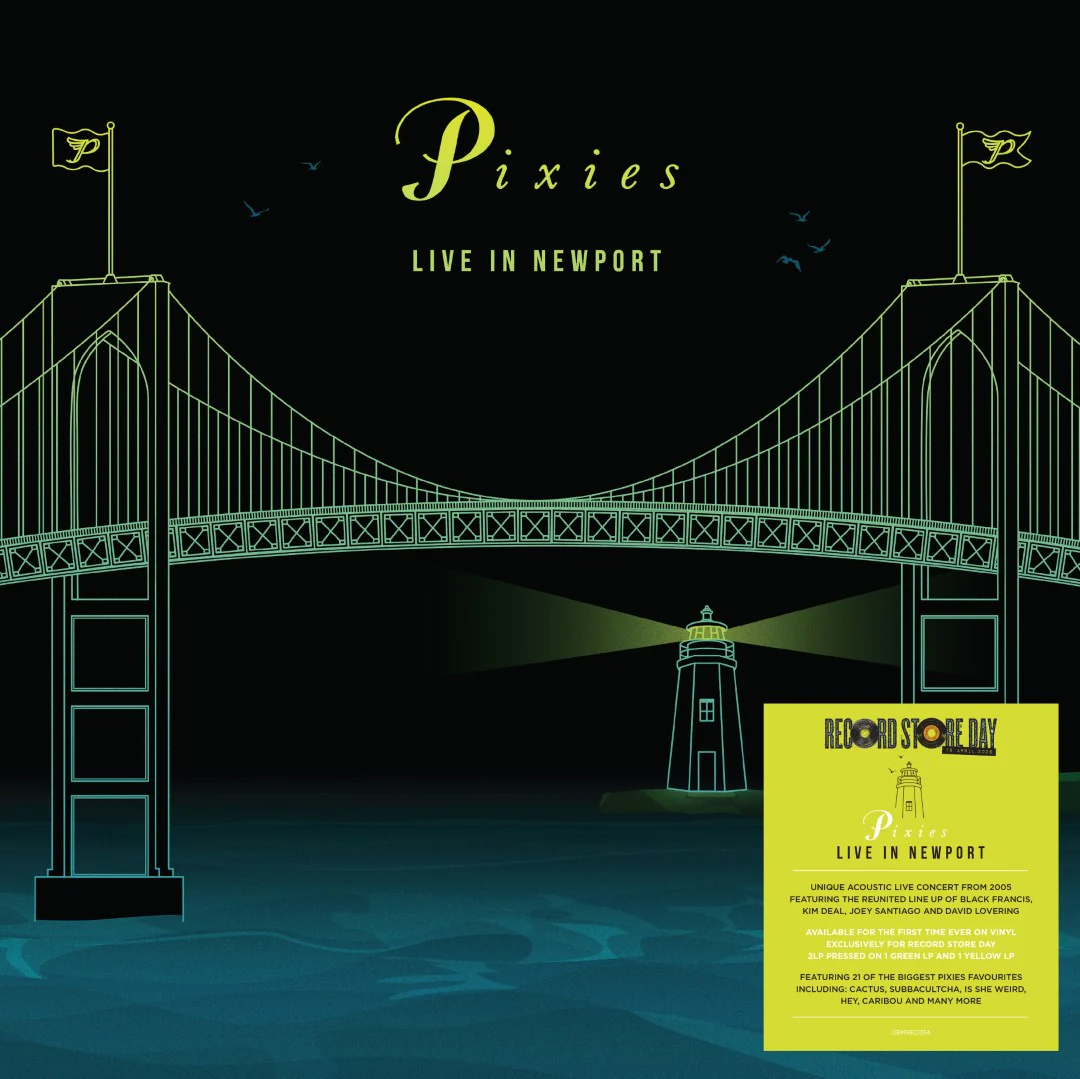 Pixies - Live In Newport (Green & Yellow Vinyl LP) - Image 2