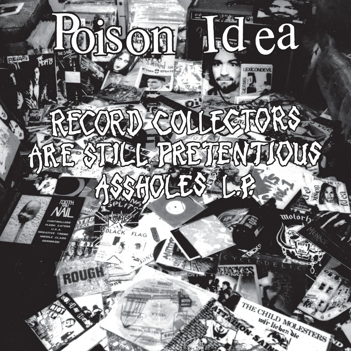 Poison Idea - Record Collectors Are Still Pretentious Assholes (Purple Vinyl LP) - Image 2