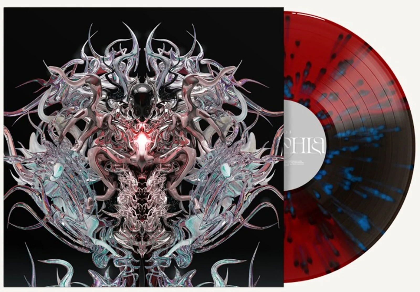 Polyphia - Remember That You Will Die (Red, Black w/ Blue Splatter Vinyl LP) - Image 2