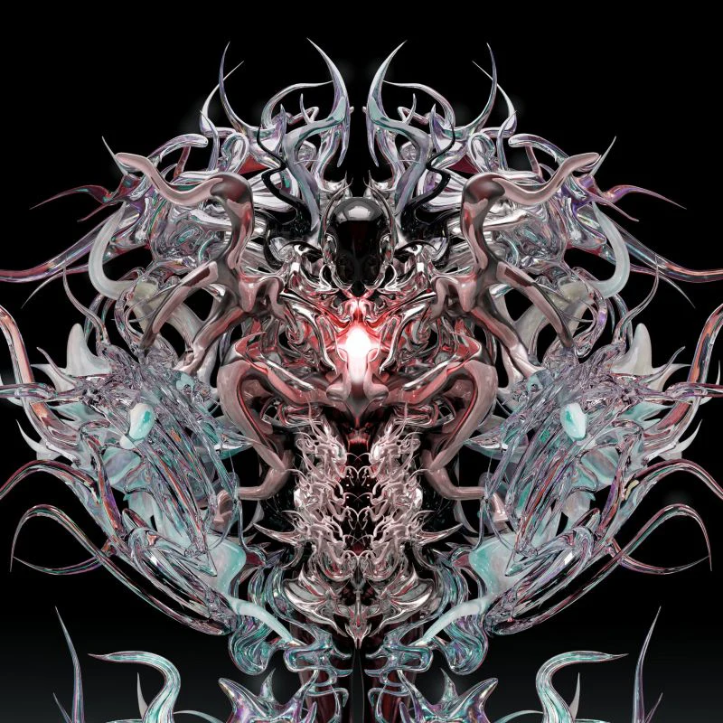 Polyphia - Remember That You Will Die (Red, Black w/ Blue Splatter Vinyl LP) - Image 3