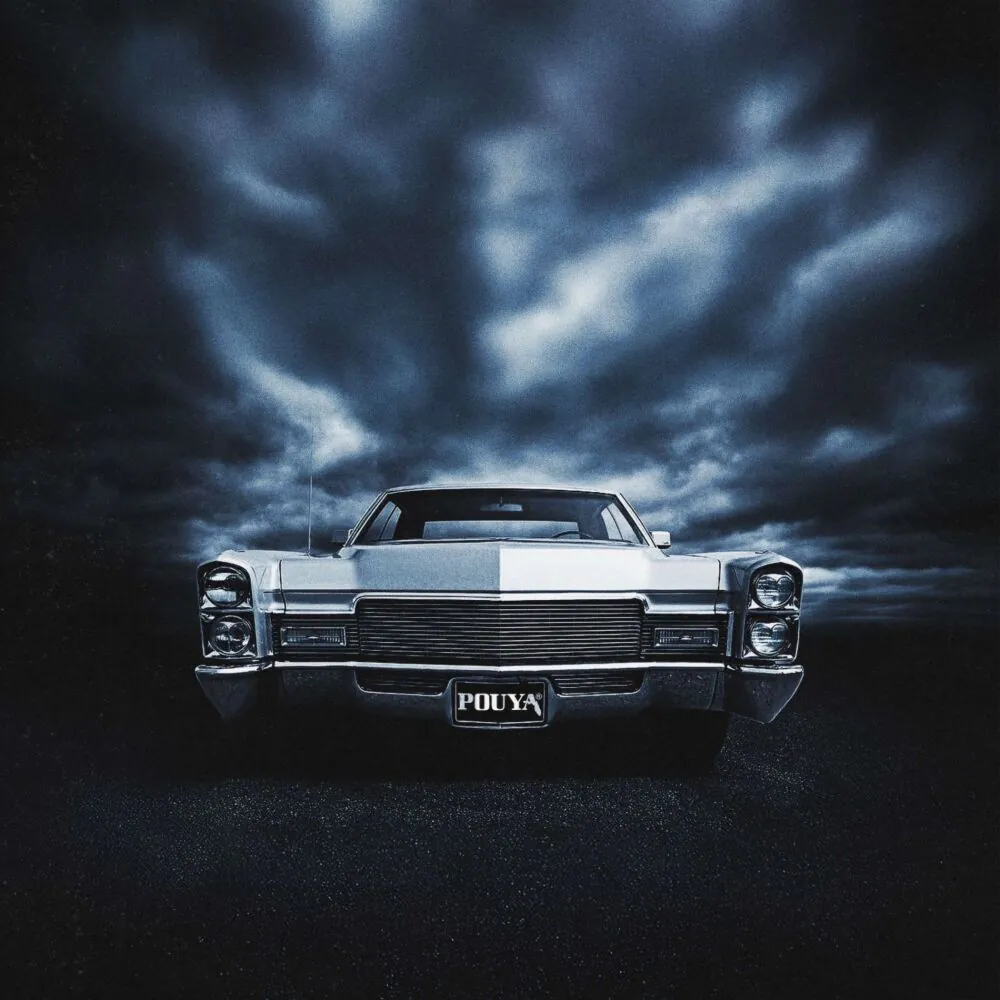 Pouya - Suicidal Thoughts In The Back Of The Cadillac Pt.3 (Dark Blue Marbled Coloured LP) - Image 2
