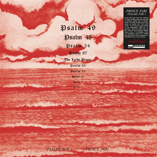 Prince Far I - Psalms For I (LP) - Image 2