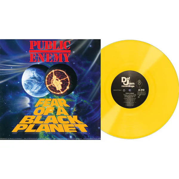 Public Enemy - Fear Of A Black Planet (Yellow Vinyl LP) - Image 2