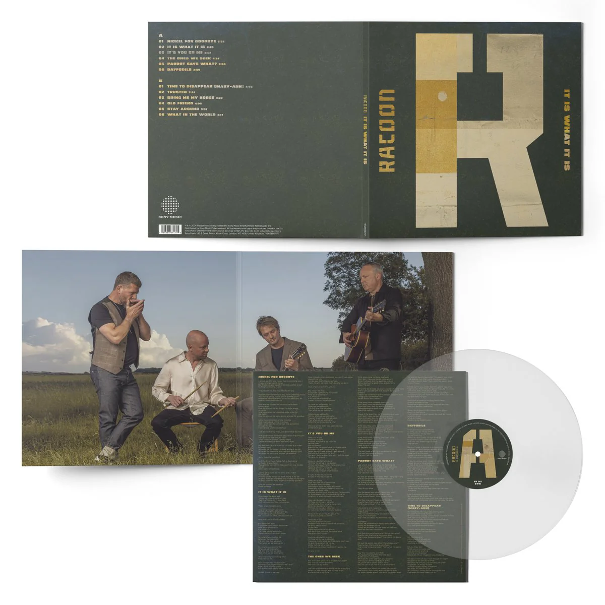 Racoon - It is What It is (Transparent Vinyl LP)