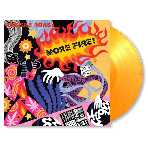 Reggae Roast - More Fire! (Flaming Clrd LP)