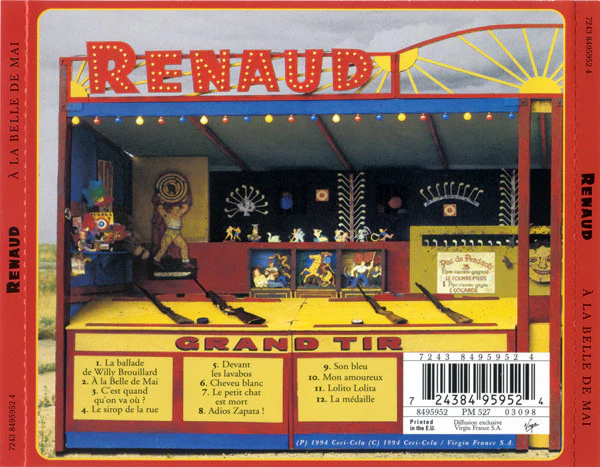 Renaud - À La Belle De Mai (CD) - Image 2