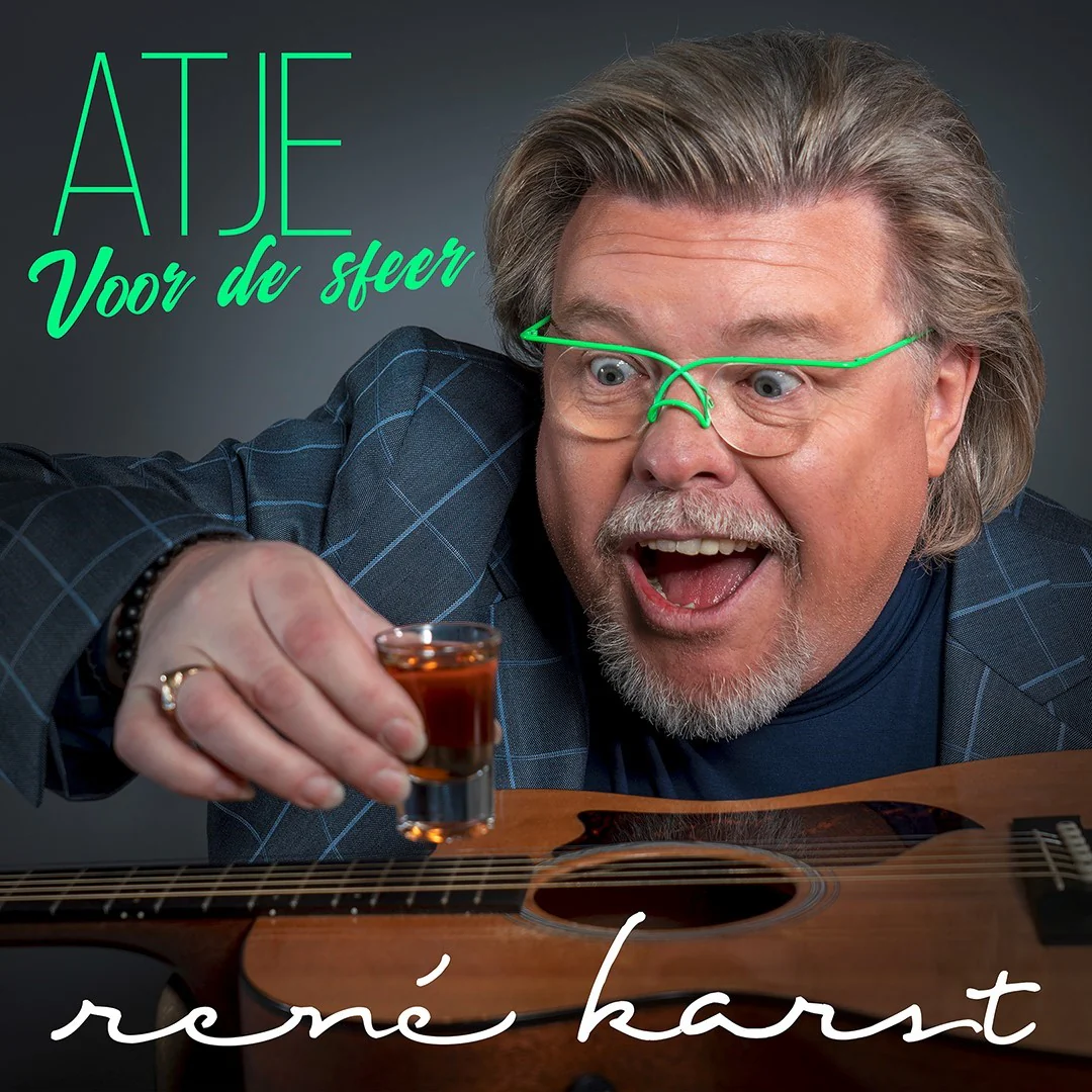 Rene Karst - Atje Voor De Sfeer (Neon Green Vinyl 7") - Image 2