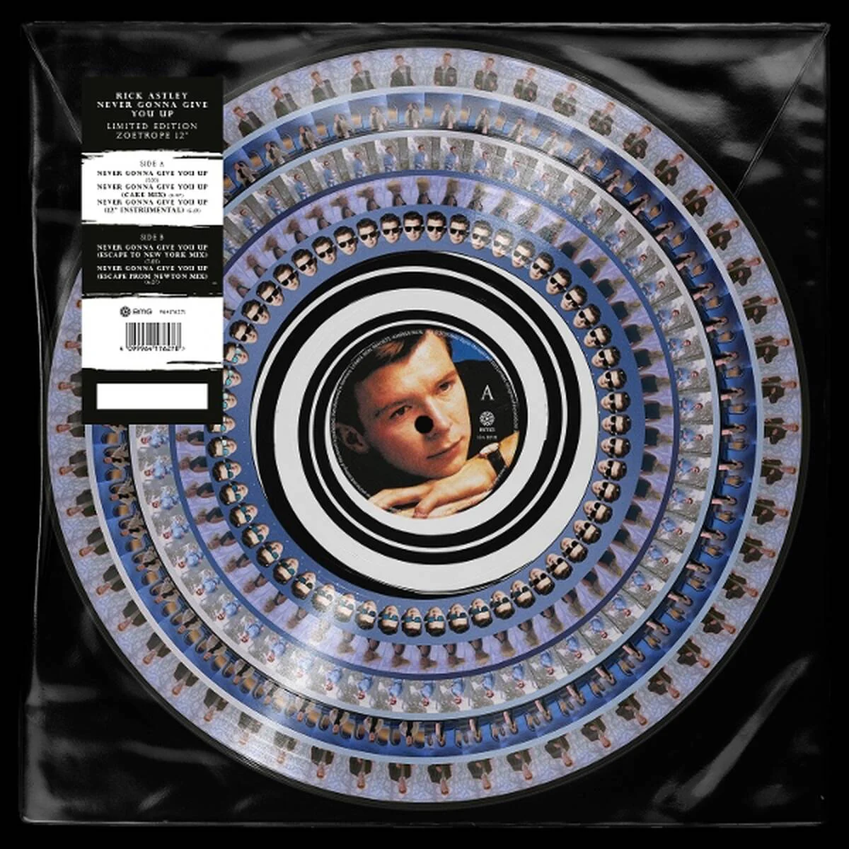 Rick Astley - Never Gonna Give You Up (Zoetrope Picture Disc 12")