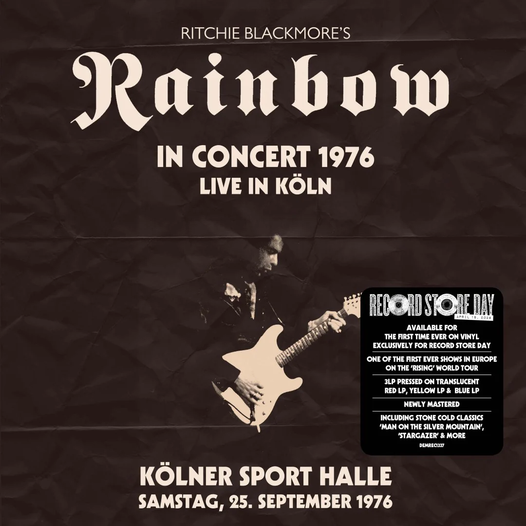 Ritchie Blackmore's Rainbow - Live from Köln 1976 (Translucent Red, Yellow and Blue Vinyl LP) - Image 2