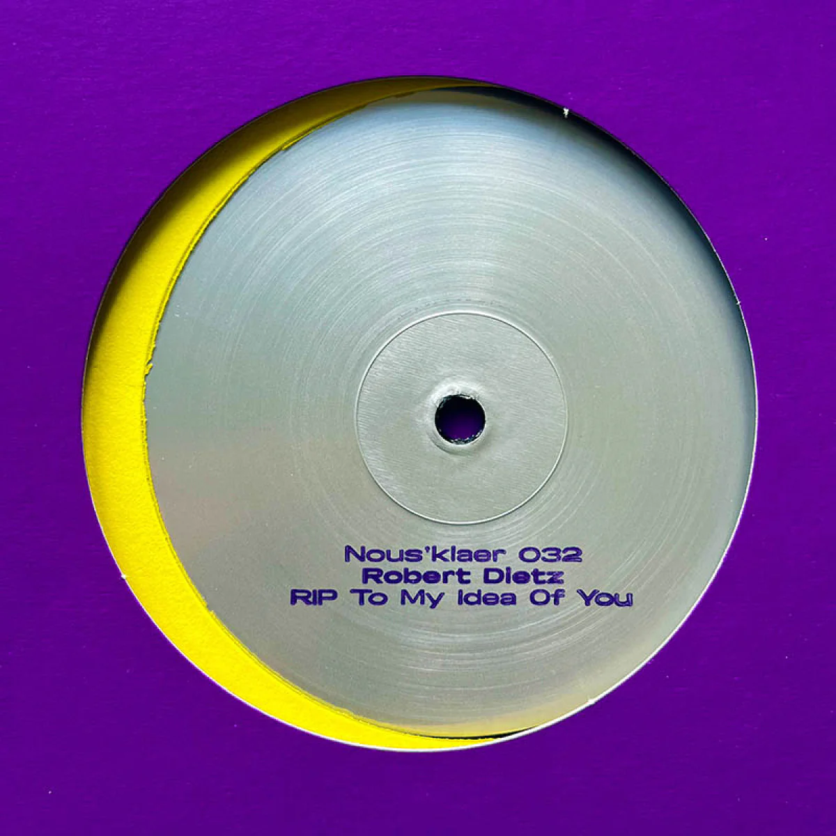 Robert Dietz - RIP To My Idea Of You (w/ Poster) (12")
