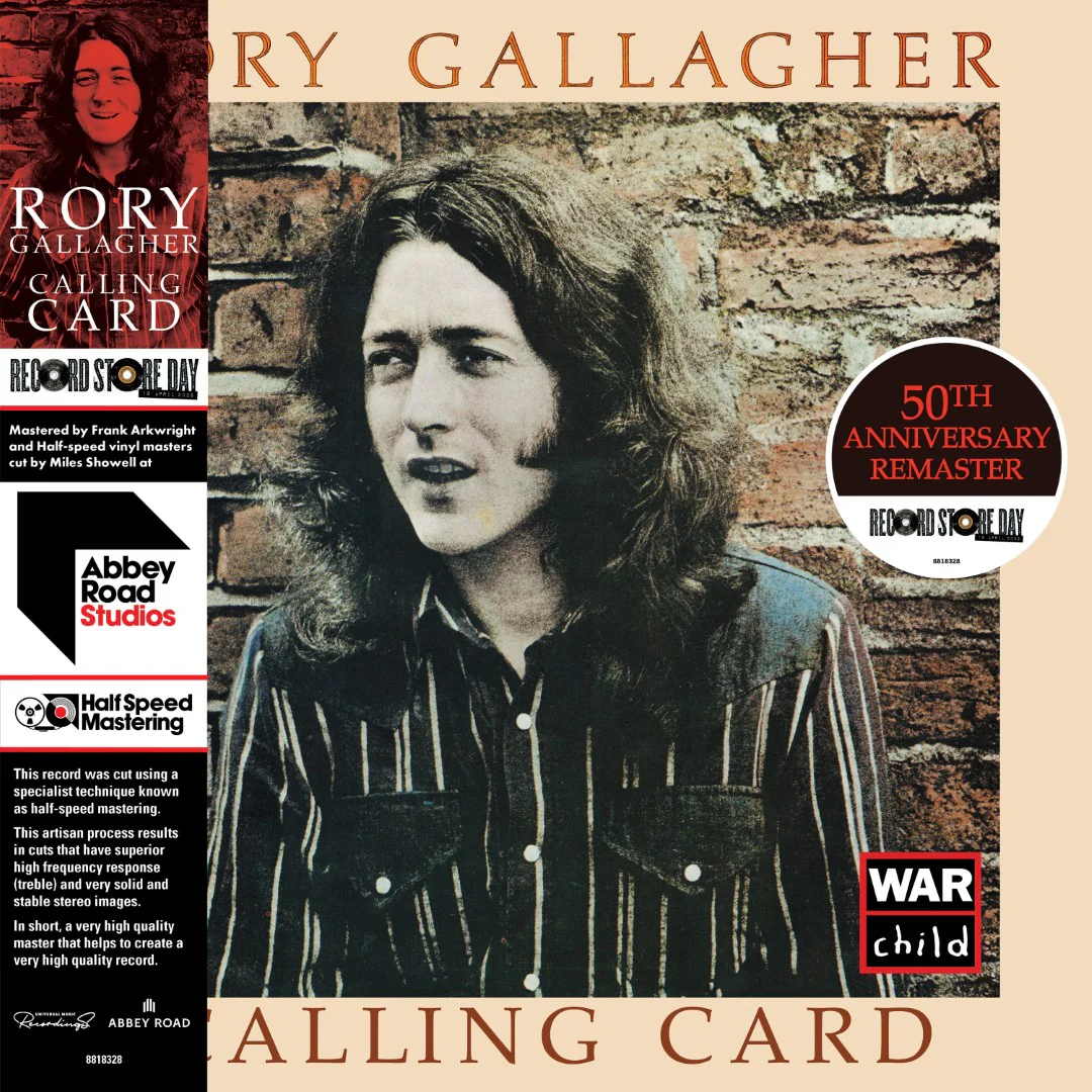 Rory Gallagher - Calling Card (50th Anniversary Edition) (180g Black Vinyl LP) - Image 2