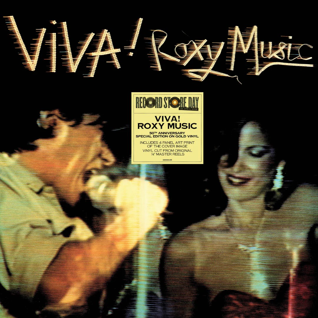 Roxy Music - Viva! Roxy Music (50th Anniversary Edition) (140g Gold Vinyl LP) - Image 2