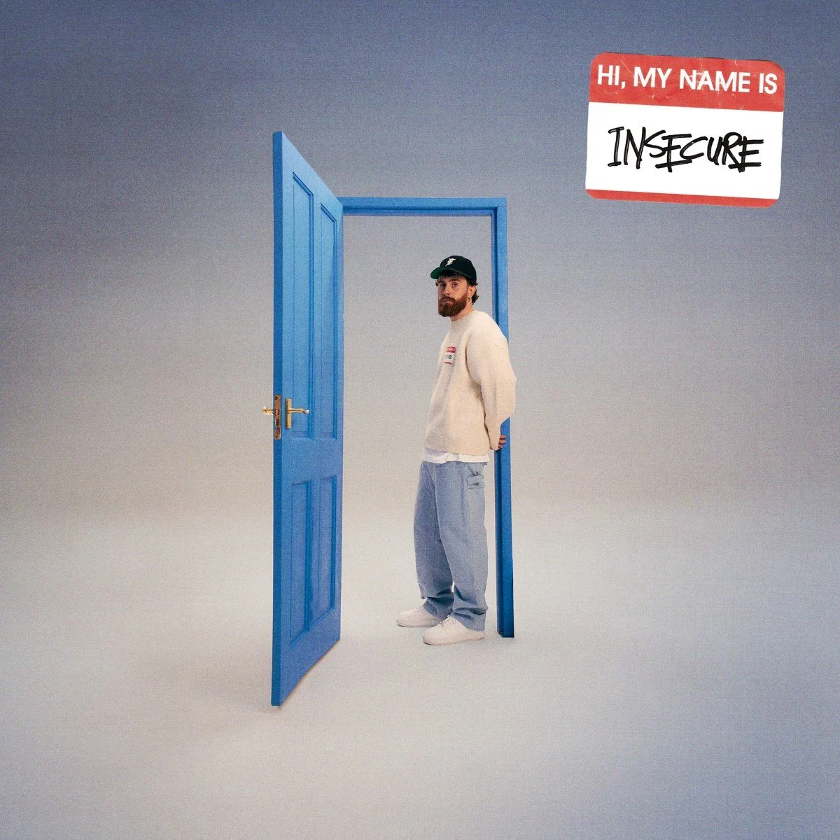 Sam Tompkins - Hi, My Name Is Insecure. (Blue LP)