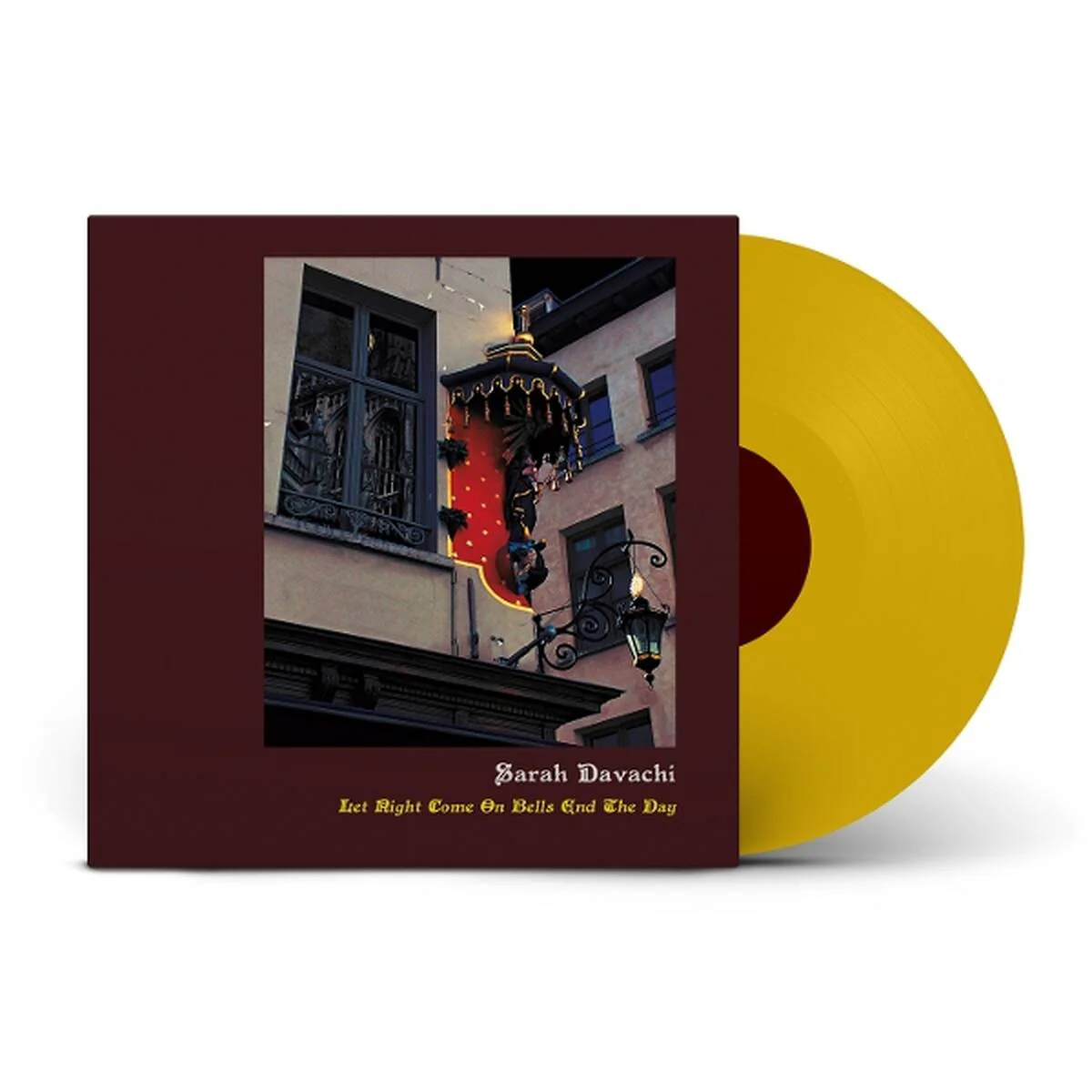Sarah Davachi - Let Night Come On Bells End The Day (Yellow Vinyl LP) - Image 2
