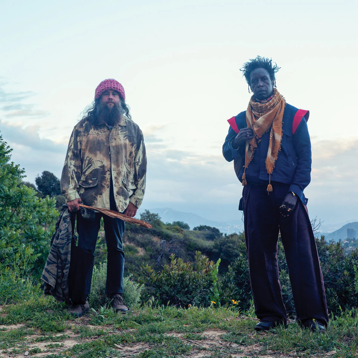 Saul Williams - Saul Williams meets Carlos Nino & Friends at TreePeople (Splatter, Green Vinyl LP) - Image 2