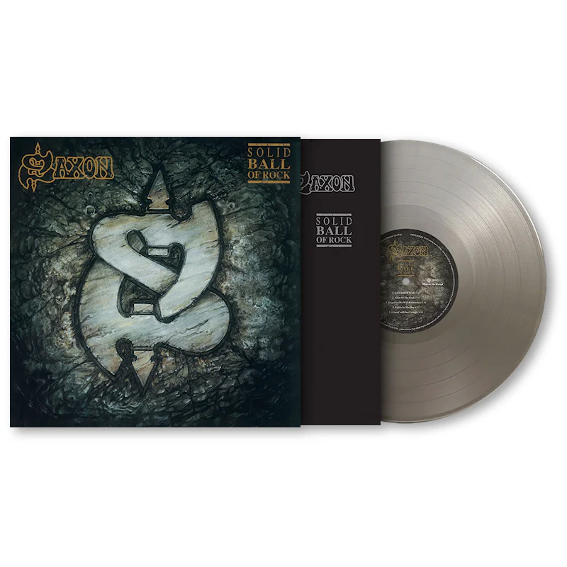 Saxon - Solid Ball Of Rock (Silver Vinyl LP)