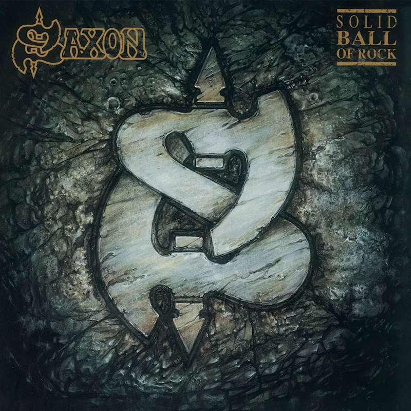 Saxon - Solid Ball Of Rock (Silver Vinyl LP) - Image 2