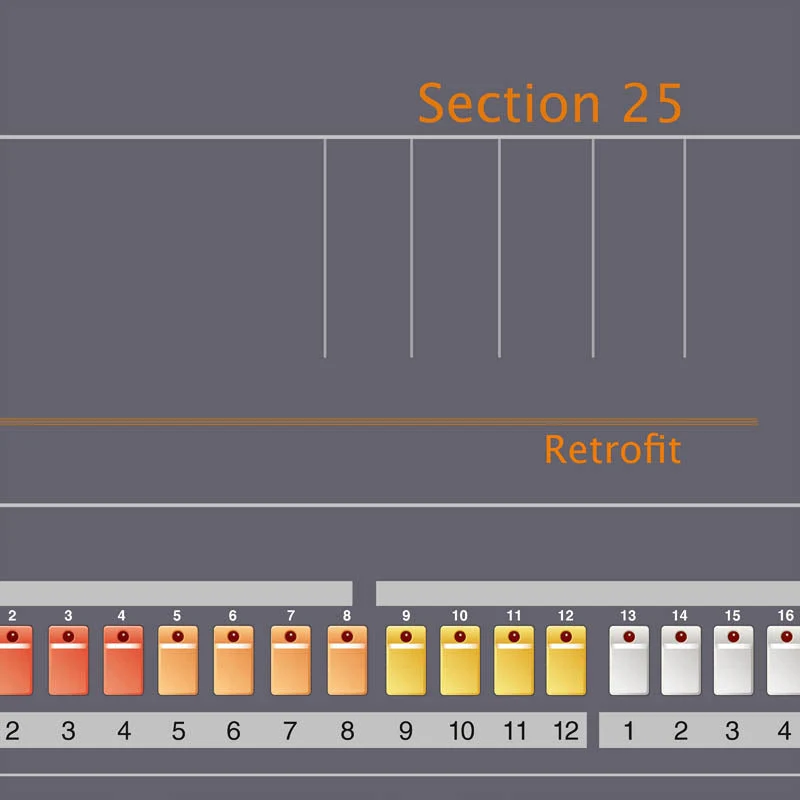 Section 25 - Retrofit (Orange Vinyl)
