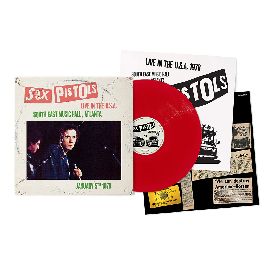 Sex Pistols - Live in the Usa 1978, Atlanta (Red Coloured LP) - Image 2